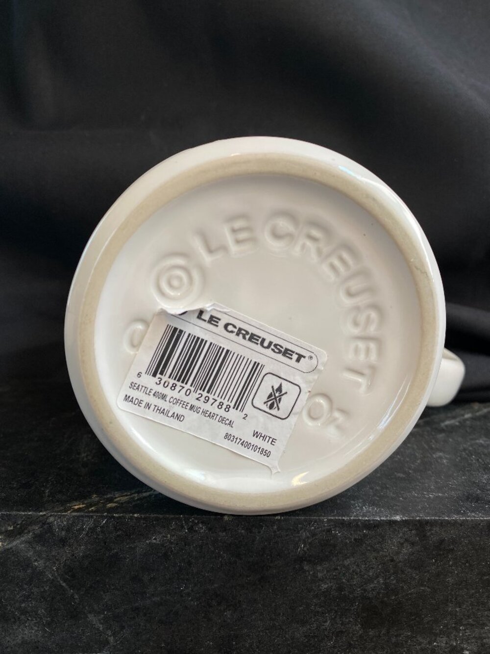 NEW Le Creuset L'Amour Heart Stoneware Mug - Picture 6 of 7